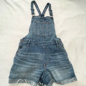 Abercrombie & Fitch 💙 Denim Shorts Overalls 💙